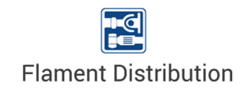 Flament distribution